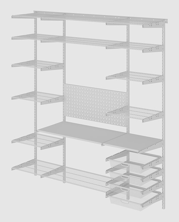 Гардеробная система Практик Home Гараж 2 купить в Калининграде Гардеробная система Практик Home Гараж 2 купить в Калининграде