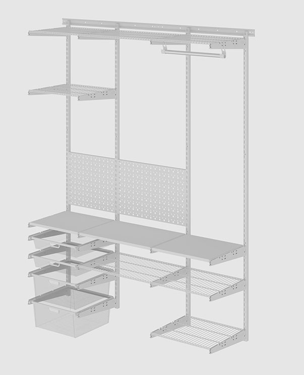 Гардеробная система Практик Home Дача 1 купить в Калининграде Гардеробная система Практик Home Дача 1 купить в Калининграде