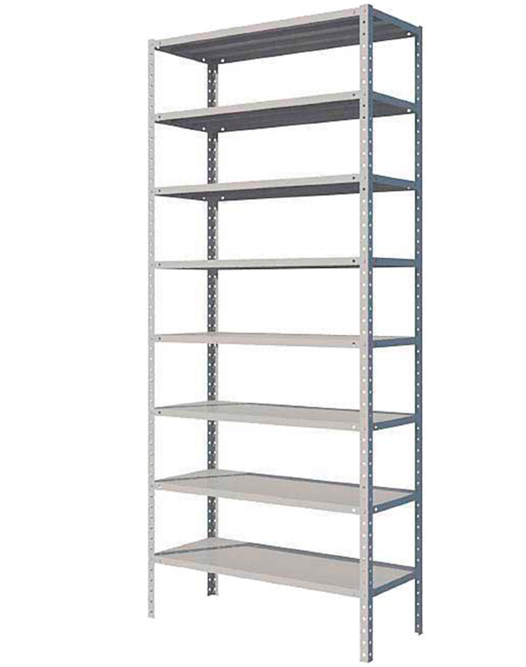 Стеллаж MS Standart 1600х1000х250 8 полок купить в Калининграде