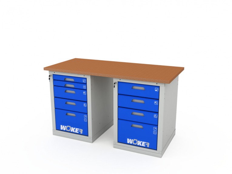 Верстак двухтумбовый WOKER PRO 2505.1500 купить в Калининграде Верстак двухтумбовый WOKER PRO 2505.1500 купить в Калининграде