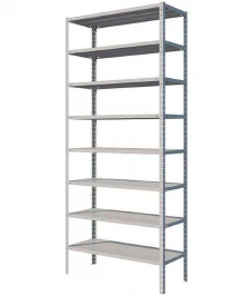 Стеллаж MS Standart 2550х1000х300 8 полок