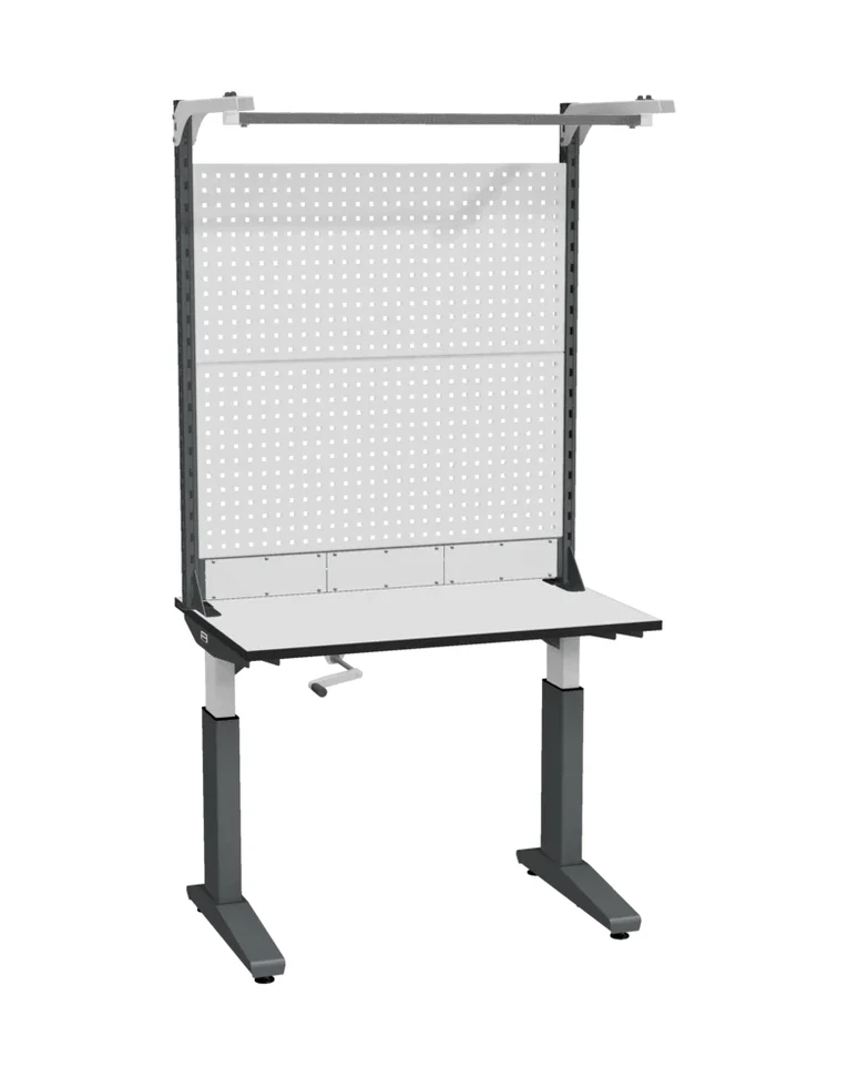 Стол монтажный ДиКом СР-100-01, ESD Thermopal, регулировка ручным приводом, экран Э3 купить в Калининграде