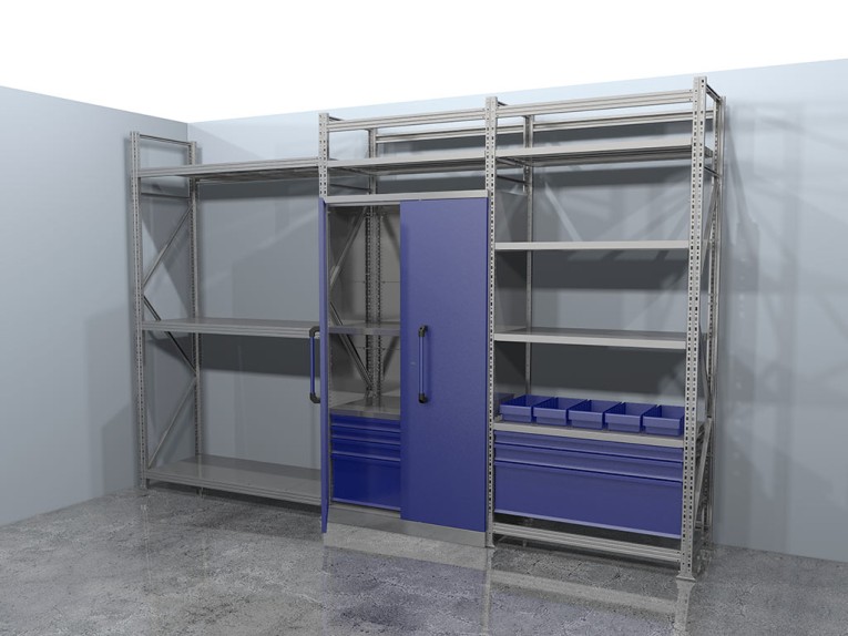 Стеллажная система хранения №3 Гараж купить в Калининграде Стеллажная система хранения №3 Гараж купить в Калининграде