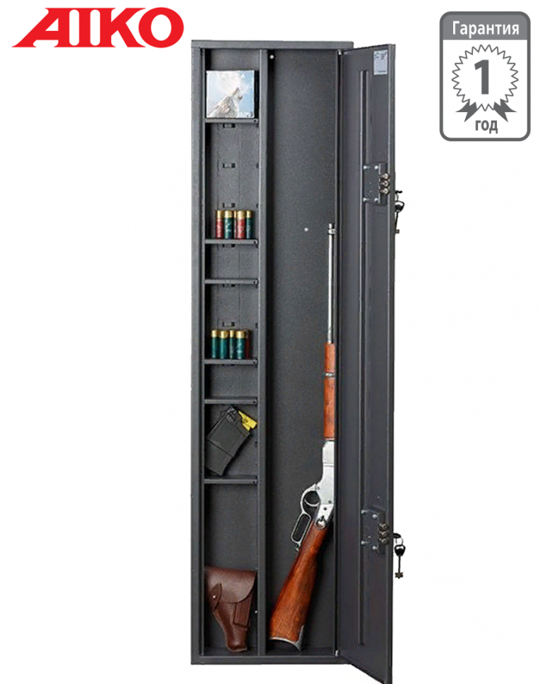 Узкий сейф для оружия Aiko Чирок 1409 (глубина 9 см) купить в Калининграде Узкий сейф для оружия Aiko Чирок 1409 (глубина 9 см) купить в Калининграде