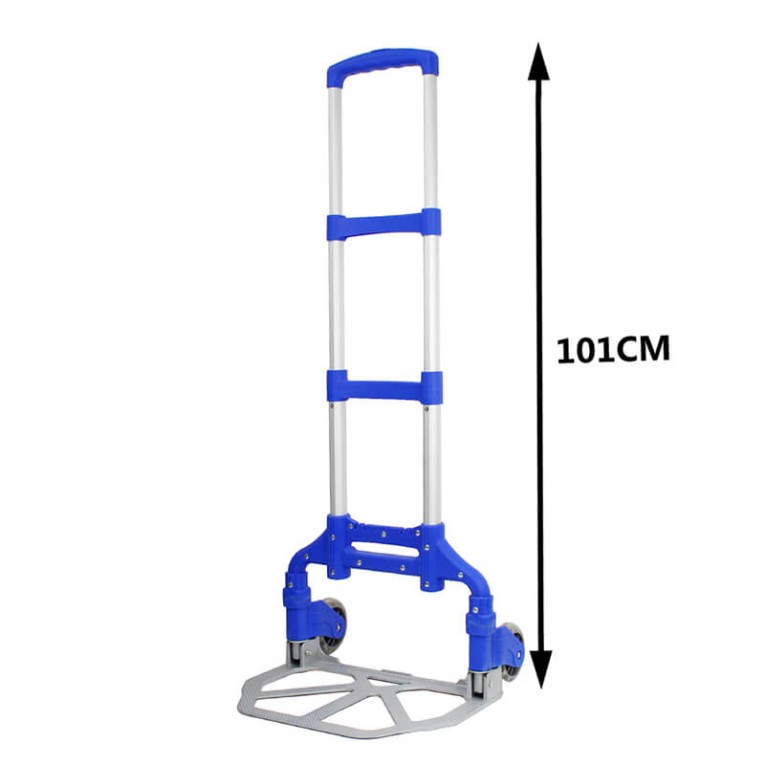 Тележка грузовая двухколесная складная PT-70 г/п 70 кг, колеса полиуретан 100 мм купить в Калининграде
