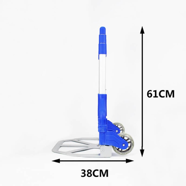 Тележка грузовая двухколесная складная PT-70 г/п 70 кг, колеса полиуретан 100 мм купить в Калининграде