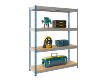 Стеллаж Практик SB 250х183х51 4 полки (фанера) Стеллаж Практик SB 250х183х51 4 полки (фанера)