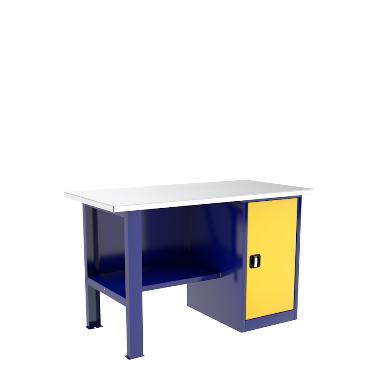 Однотумбовый слесарный верстак ВП-2/1,2 купить в Калининграде