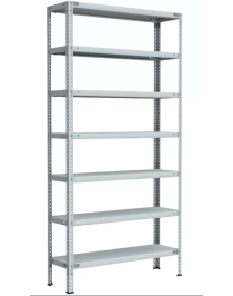 Стеллаж металлический Титан МС-500 2000х1200х600 7 полок Стеллаж металлический Титан МС-500 2000х1200х600 7 полок