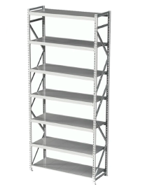Стеллаж MS Profi 3000х2100х400 7 полок