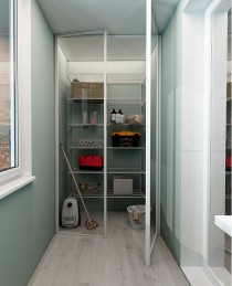 Гардеробная система Практик Home Балкон 1 Гардеробная система Практик Home Балкон 1