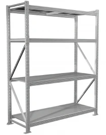 Стеллаж MS Profi 2000х2100х500 4 полки