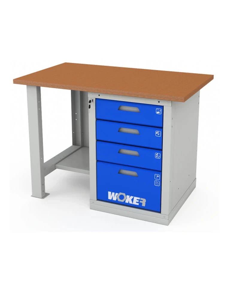 Верстак однотумбовый WOKER PRO 1004.1200 купить в Калининграде Верстак однотумбовый WOKER PRO 1004.1200 купить в Калининграде