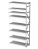 Дополнительная секция MS Profi 2500x1200x600 8 полок купить в Калининграде