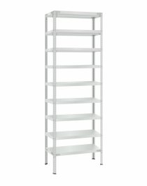 Стеллаж металлический Титан МС-500 2400х700х400 9 полок Стеллаж металлический Титан МС-500 2400х700х400 9 полок