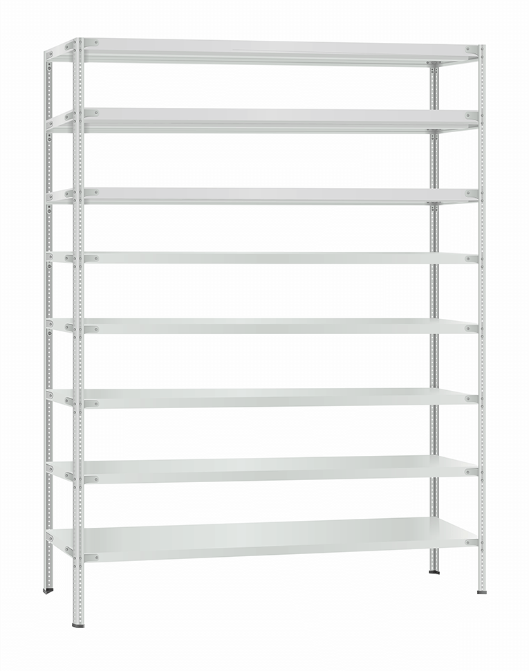 Стеллаж металлический Титан МС-900 2400x1000x300 8 полок купить в Калининграде Стеллаж металлический Титан МС-900 2400x1000x300 8 полок купить в Калининграде