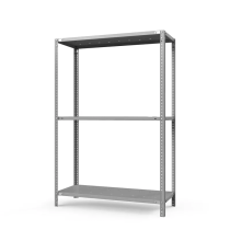 Стеллаж ТС Лайт с перф. полками 1500х700х600 3 полки