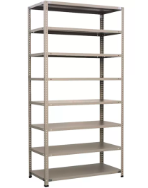 Стеллаж металлический Титан МС-500 2500х700х600 8 полок Стеллаж металлический Титан МС-500 2500х700х600 8 полок