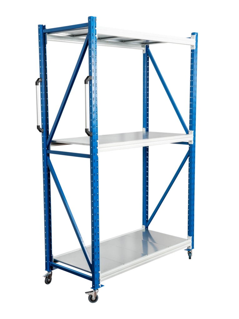 Стеллаж мобильный БиКом СТ-4 200x210x50 3 полки купить в Калининграде